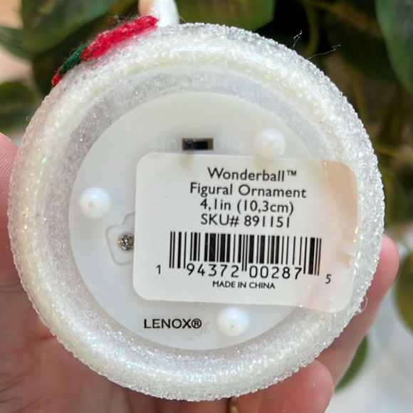 🎄LENOX WONDERBALL FIGURAL ORNAMENT - Picture 4 of 7